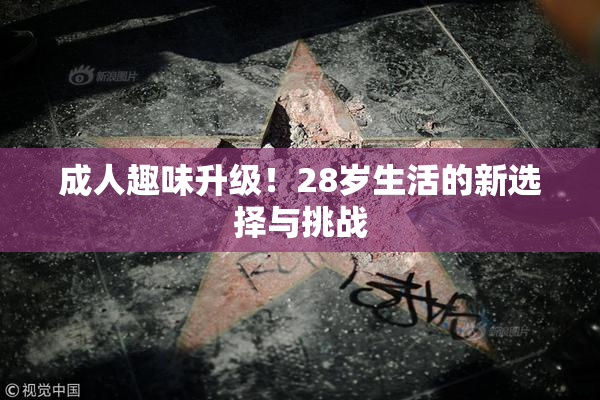 成人趣味升级！28岁生活的新选择与挑战
