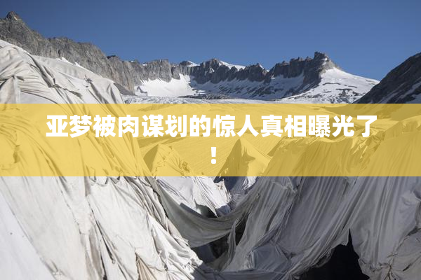 亚梦被肉谋划的惊人真相曝光了！