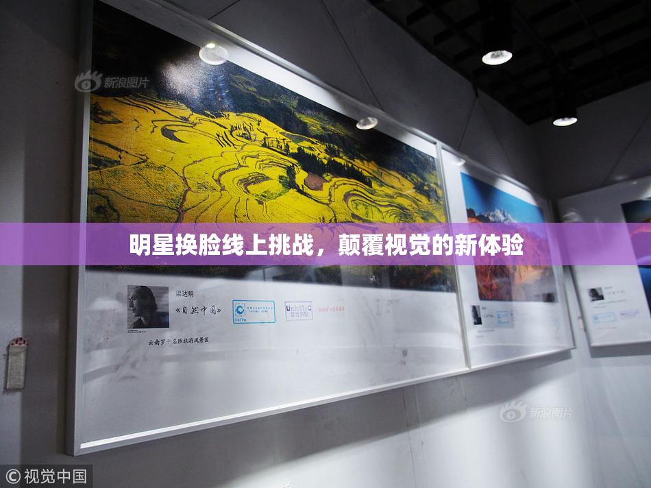 明星换脸线上挑战，颠覆视觉的新体验