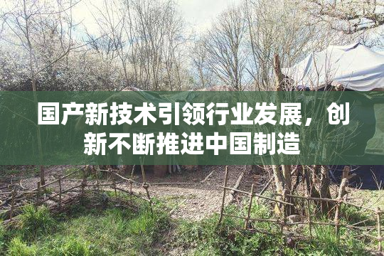 国产新技术引领行业发展，创新不断推进中国制造