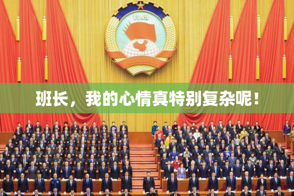 班长，我的心情真特别复杂呢！