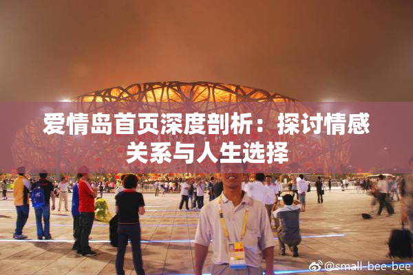 爱情岛首页深度剖析：探讨情感关系与人生选择