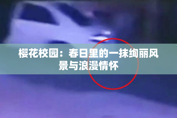 樱花校园：春日里的一抹绚丽风景与浪漫情怀