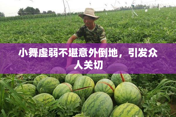 小舞虚弱不堪意外倒地，引发众人关切