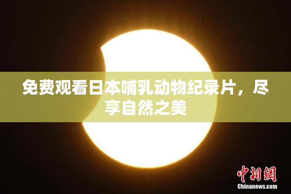 免费观看日本哺乳动物纪录片，尽享自然之美