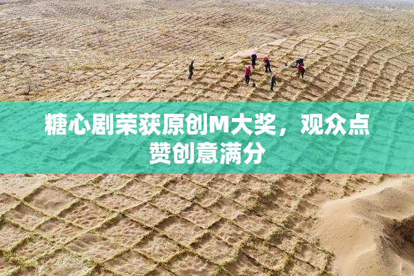 糖心剧荣获原创M大奖，观众点赞创意满分