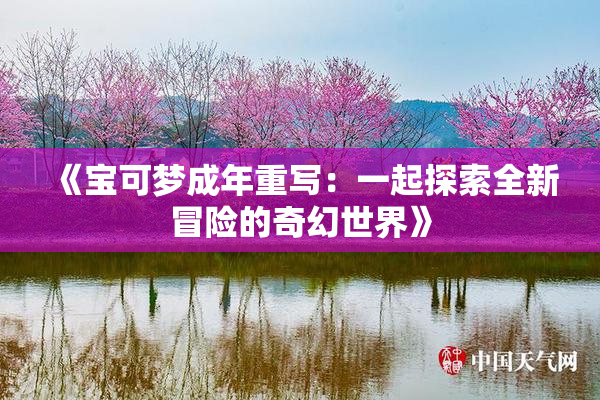 《宝可梦成年重写：一起探索全新冒险的奇幻世界》