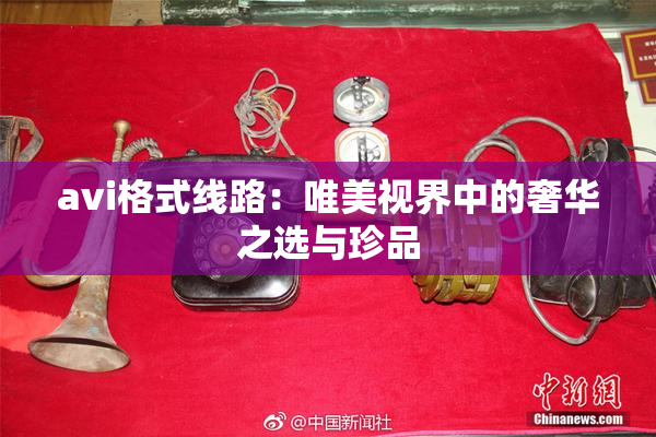 avi格式线路：唯美视界中的奢华之选与珍品