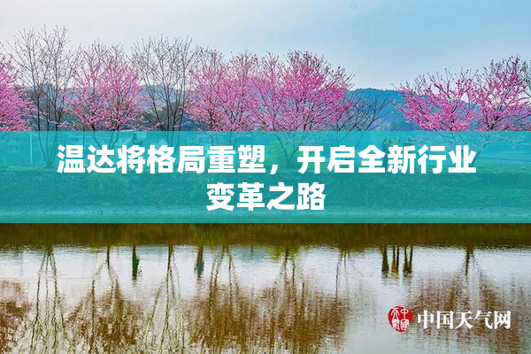 温达将格局重塑，开启全新行业变革之路