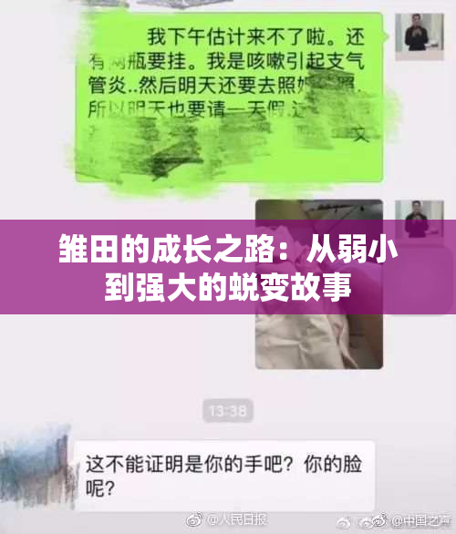 雏田的成长之路：从弱小到强大的蜕变故事