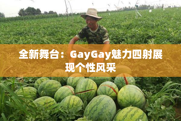 全新舞台：GayGay魅力四射展现个性风采