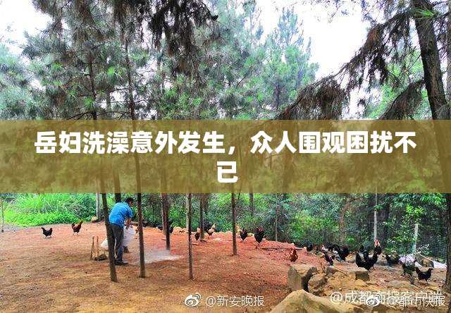 岳妇洗澡意外发生，众人围观困扰不已