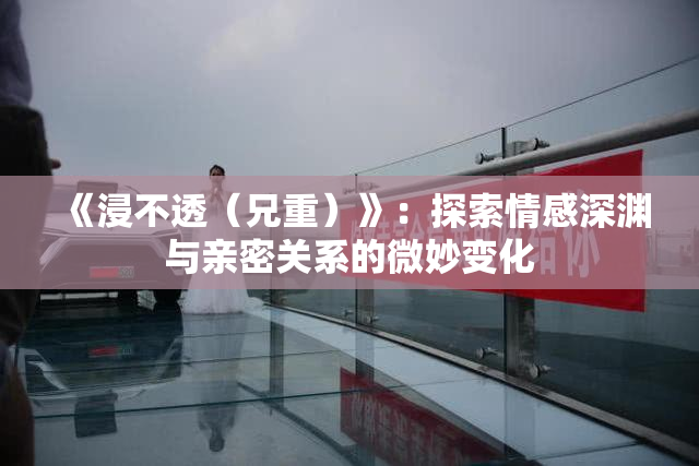 《浸不透（兄重）》：探索情感深渊与亲密关系的微妙变化