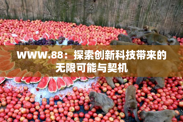 WWW.88：探索创新科技带来的无限可能与契机