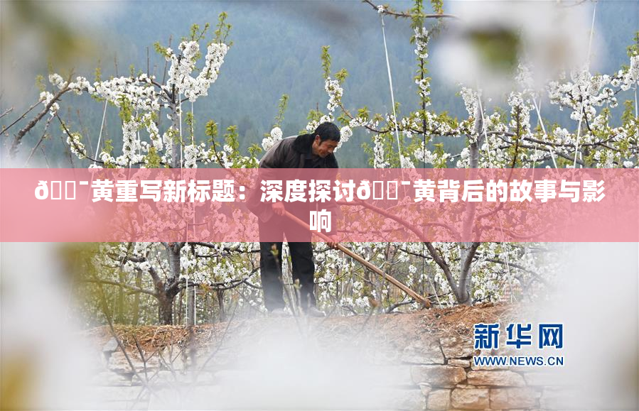 🔯黄重写新标题：深度探讨🔯黄背后的故事与影响
