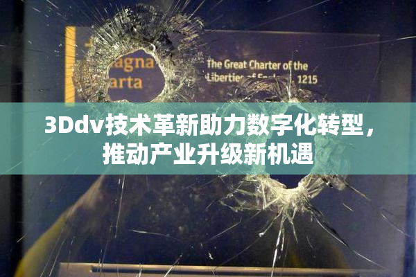 3Ddv技术革新助力数字化转型，推动产业升级新机遇