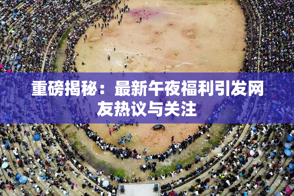 重磅揭秘：最新午夜福利引发网友热议与关注
