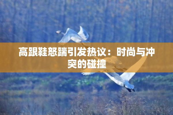 高跟鞋怒踹引发热议：时尚与冲突的碰撞