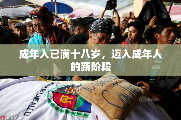 成年人已满十八岁，迈入成年人的新阶段