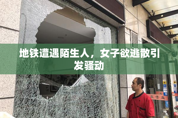 地铁遭遇陌生人，女子欲逃散引发骚动