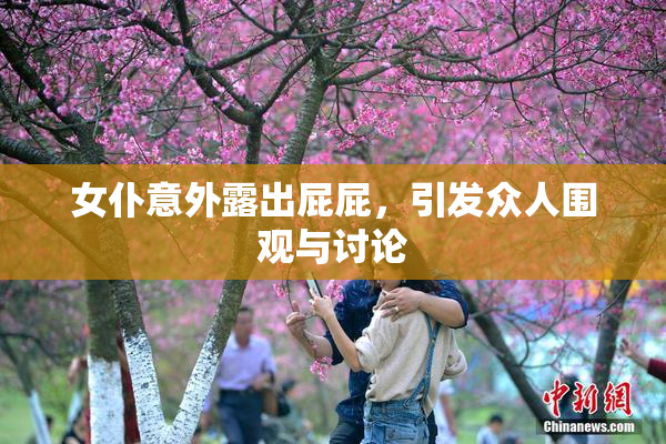 女仆意外露出屁屁，引发众人围观与讨论