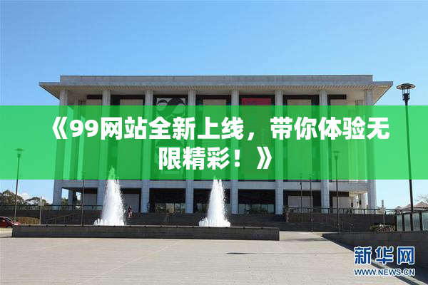 《99网站全新上线，带你体验无限精彩！》