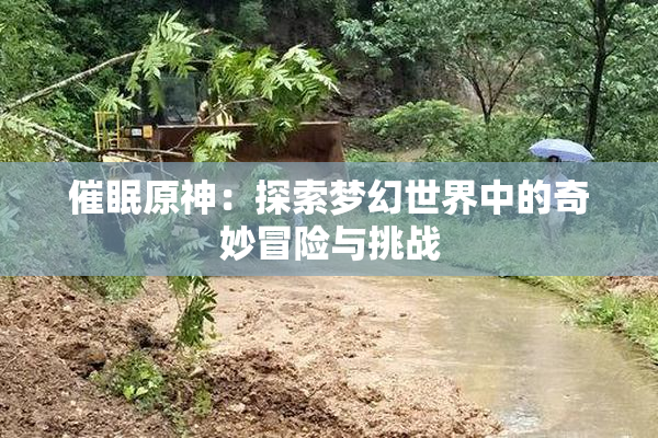 催眠原神：探索梦幻世界中的奇妙冒险与挑战