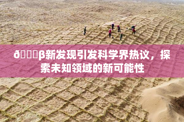 🔞β新发现引发科学界热议，探索未知领域的新可能性
