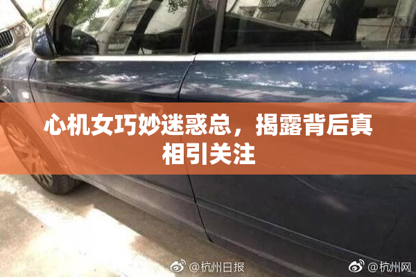 心机女巧妙迷惑总，揭露背后真相引关注