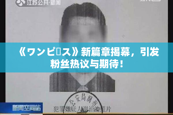 《ワンピース》新篇章揭幕，引发粉丝热议与期待！