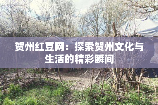 贺州红豆网：探索贺州文化与生活的精彩瞬间