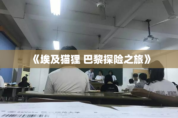 《埃及猫狸 巴黎探险之旅》