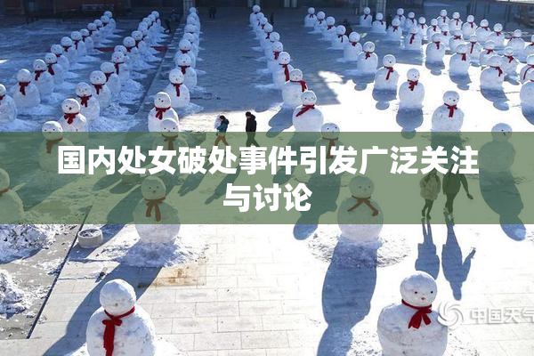 国内处女破处事件引发广泛关注与讨论