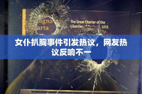 女仆扒胸事件引发热议，网友热议反响不一