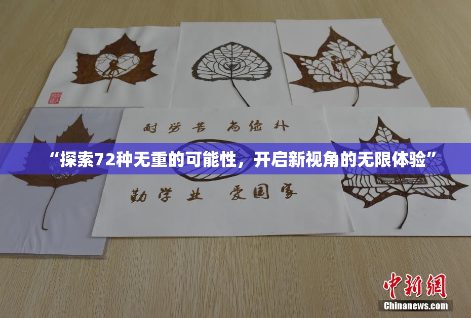“探索72种无重的可能性，开启新视角的无限体验”