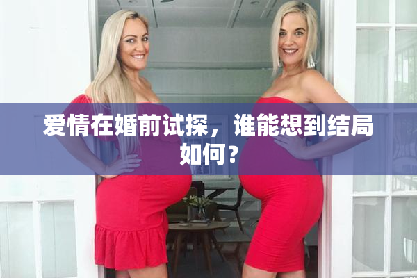 爱情在婚前试探，谁能想到结局如何？
