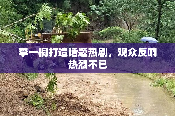 李一桐打造话题热剧，观众反响热烈不已
