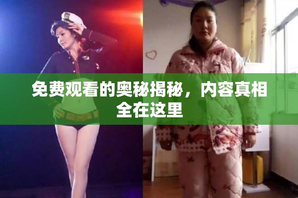免费观看的奥秘揭秘，内容真相全在这里