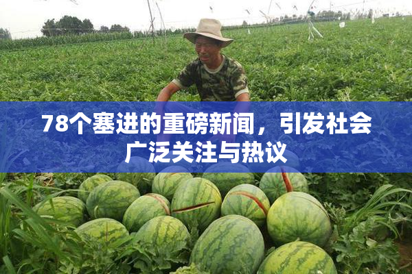 78个塞进的重磅新闻，引发社会广泛关注与热议