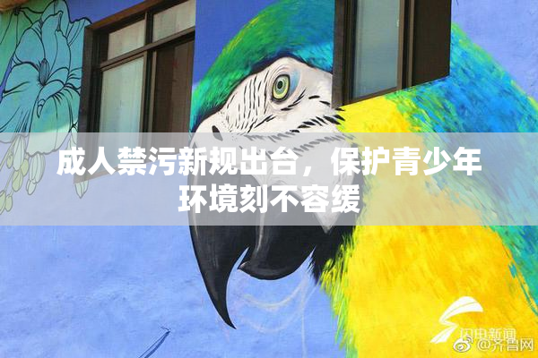 成人禁污新规出台，保护青少年环境刻不容缓