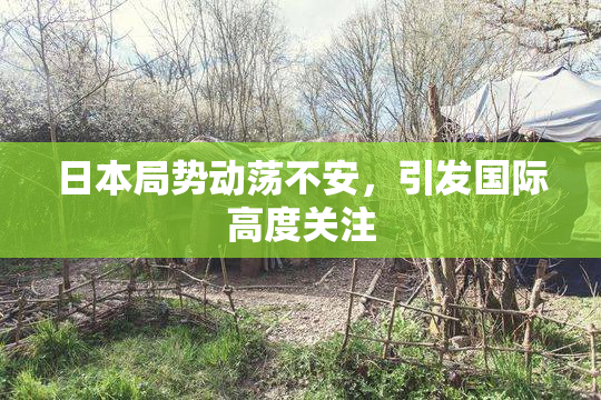 日本局势动荡不安，引发国际高度关注