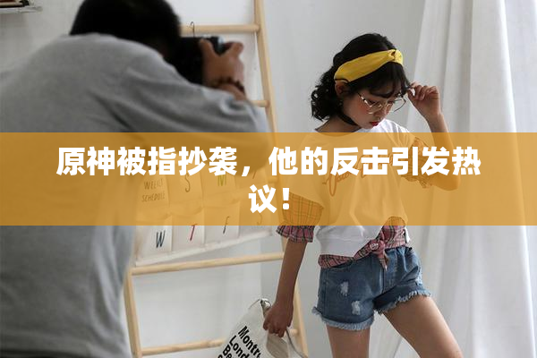 原神被指抄袭，他的反击引发热议！