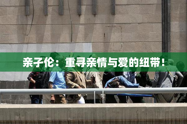 亲孑伦：重寻亲情与爱的纽带！