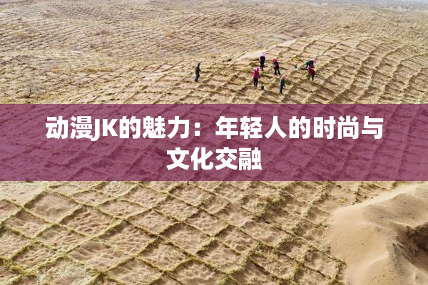 动漫JK的魅力：年轻人的时尚与文化交融