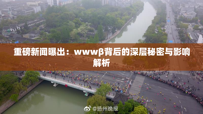 重磅新闻曝出：wwwβ背后的深层秘密与影响解析