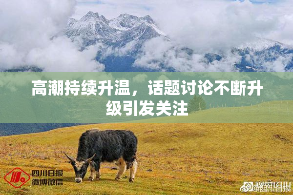 高潮持续升温，话题讨论不断升级引发关注