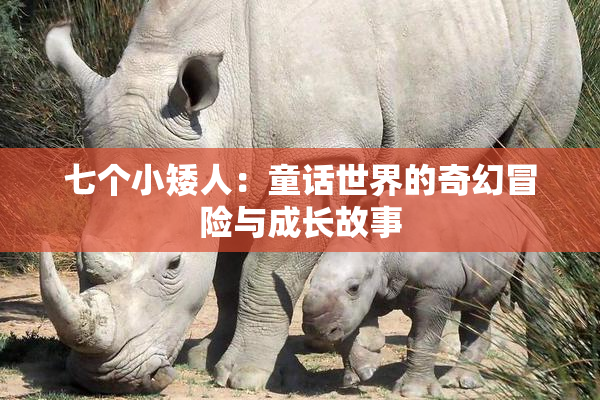 七个小矮人：童话世界的奇幻冒险与成长故事