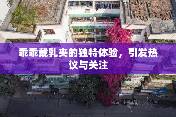 乖乖戴乳夹的独特体验，引发热议与关注