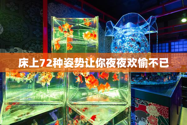 床上72种姿势让你夜夜欢愉不已