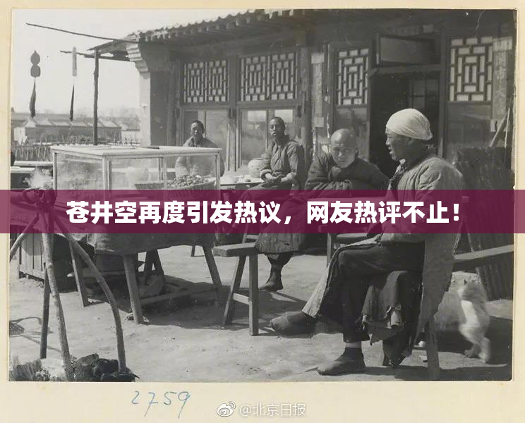 苍井空再度引发热议，网友热评不止！